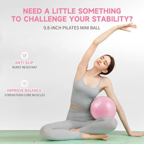 Miniatura 4 de Kit esencial de pilates – Juego de equipo de pilates para el hogar – con anillo de pilates tonificante y bandas de resistencia largas y bandas
