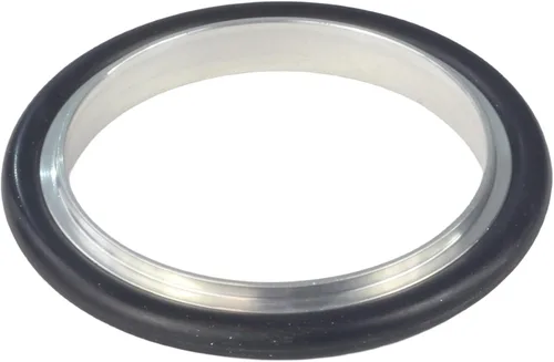 Miniatura 2 de HFS (R) 2 unids/paquete, KF-16 (NW-16) Juego de abrazaderas de vacío de aluminio, abrazadera de tuerca de ala rápida y anillo de centrado, con junta