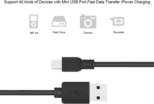 Miniatura 5 de MaxLLTo Mini USB PC cargador+cable de sincronización de datos para Iomega disco duro externo portátil
