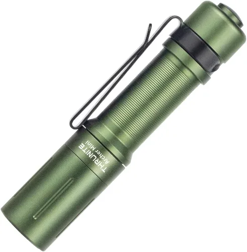Miniatura 10 de ThruNite EDC Linterna Archer Mini, linterna LED de 405 lúmenes con interruptor de cola, linterna de bolsillo pequeña recargable USB C para camping