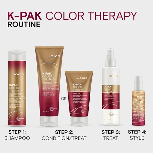 Miniatura 6 de Joico K-PAK Color Therapy Color-Protecting Shampoo For Color-Treated Hair Boost Shine Improve Elasticity Repair Breakage Rebuild Damaged