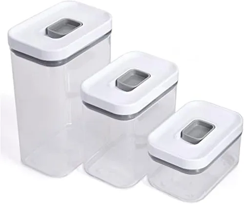 Miniatura 15 de Copco Contenedor de almacenamiento de alimentos y organización con tapa hermética, 2.74 cuartos de galón, transparente