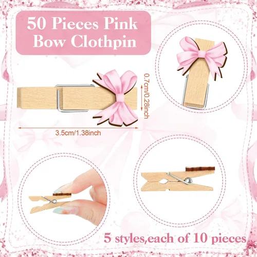 Miniatura 3 de Patelai Juego de 321 decoraciones de baby shower de lazo rosa 5 juegos incluyen cinta rosa Baby Shower Bingo Word Scramble Descripción El precio