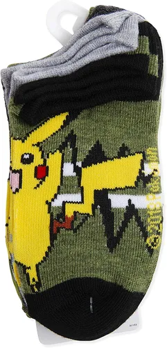 Miniatura 5 de Pokemon Boys' 5 Pack No Show Socks