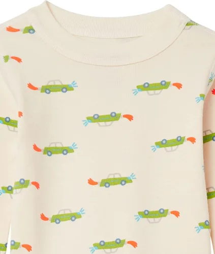 Miniatura 6 de Moon and Back by Hanna Andersson Unisex Kids' Organic Cotton Long-Sleeve Top and Bottom Pajama Set