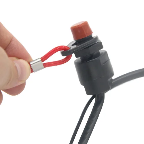 Miniatura 5 de ZOOKOTO Cordón universal para motor fuera de borda para interruptor de parada urgente y cordón de seguridad para Yamaha/Tohatsu/Honda Motores fuera