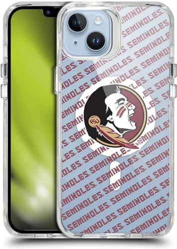 Miniatura 103 de Head Case Designs Funda de gel suave FSU Seminoles de la Universidad Estatal de Florida con licencia oficial compatible con Apple iPhone 13 Pro Max