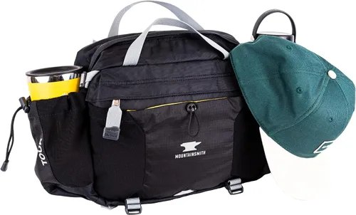 Miniatura 5 de Mountainsmith Tour Lumbar Pack - Riñonera de 7L para senderismo, viajes, ciclismo y desplazamientos Gris Negro