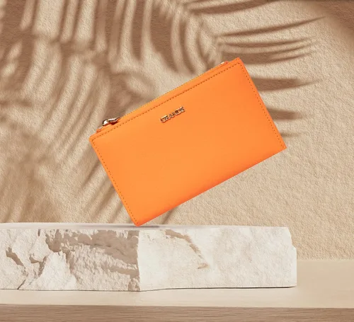 Miniatura 2 de Grande -2804 Cartera para mujer, Naranja, Minimalista