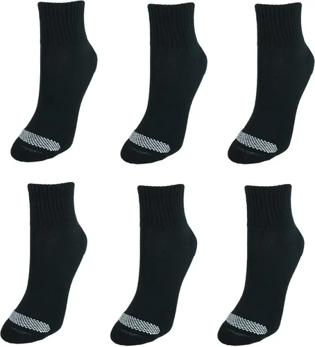 Miniatura 4 de Hanes Calcetines de tobillo para mujer, cómodos y cómodos, paquete de 6 pares