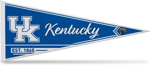 Miniatura 227 de Rico Industries NCAA Banderín Clásico de Fieltro para Decoración de Pared de 12" x 30" - Ideal para Decoración del Hogar/Dormitorio/Cueva de Hombre