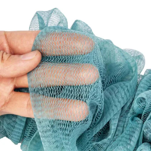 Miniatura 6 de Esponja de malla de nailon suave para ducha, esponja de malla de nailon suave para ducha, esponja en un palo para hombres y mujeres, exfoliante
