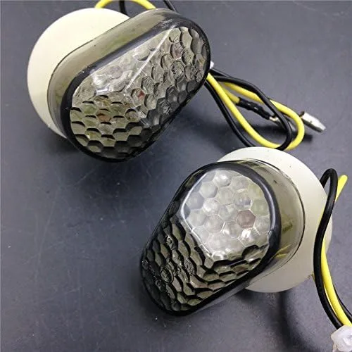 Miniatura 3 de XKH - Luces LED direccionales para motocicleta, compatibles con Yzf R1 R6 R6S Yzf R6 Fz6 Fz1 Fz Fazer Smoke [B00Y7CB0LA]