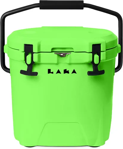 Miniatura 13 de LAKA Small Cooler - 20 Quart Rotomolded Hard Ice Chest, Insulated Cooler for Beach, Camping, Travel & Fishing, Holds 18 Cans + 25 lb Ice, Up to 5