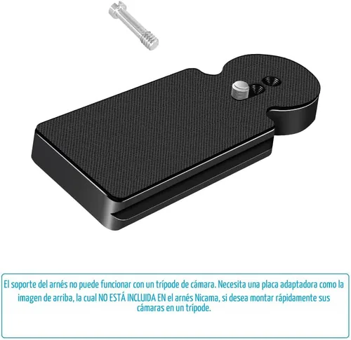 Miniatura 3 de Nicama NC-Vest Arnés de Pecho Portador de Cámara Dual, Correa de Cámara de Doble Hombro para Canon 6D 5D2 5D3 Nikon D800 D810 Sony A7S A7R A7S2