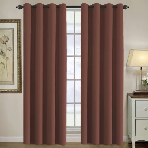 Miniatura 37 de H.VERSAILTEX - Cortinas blackout con aislamiento térmico y ojales en la parte superior, para patios, puertas correderas y división de habitaciones