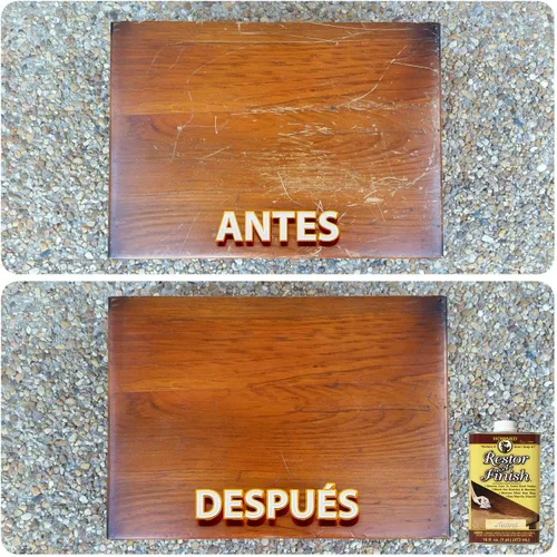 Miniatura 7 de Howard Products Restor-A-Finish, tinte para madera para restaurar un acabado para superficies de madera, roble dorado, 16 fl oz, paquete de 1
