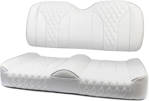 Miniatura 10 de MODZ® FS2 Custom Golf Cart Asiento Delantero para ICON [20,i20L, i40 & i40L] - [Añadir $40] - Base Blanca - Sin patrón No