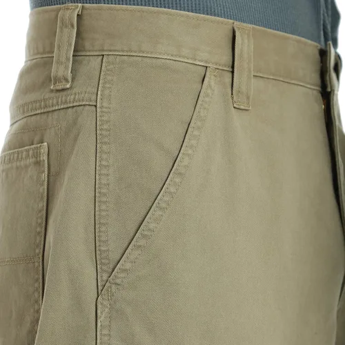 Miniatura 4 de Wrangler Authentics pantalones cargo de sarga rectos holgados de primera calidad para hombre
