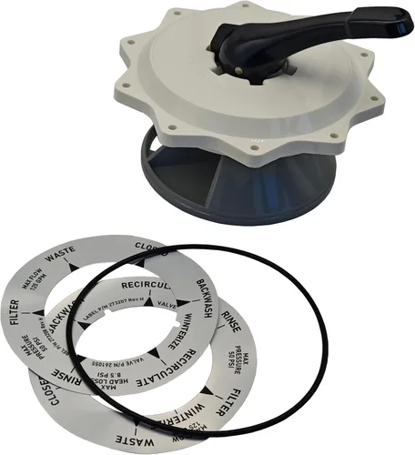Miniatura 8 de 270067 Reemplazo del conjunto de válvula superior de 2 pulgadas para válvulas multipuerto Hiflow Top & Side Mount Pool Spa