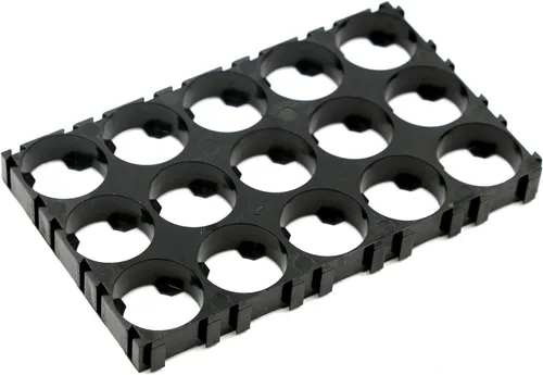 Miniatura 4 de 3 x 5 celdas/4x5 celdas/2xCell/3xCell/18x6x50x1 Celda 18x6x50 Baterías espaciador radiante Shell Soporte de calor de plástico (30 piezas 3x5 celdas)