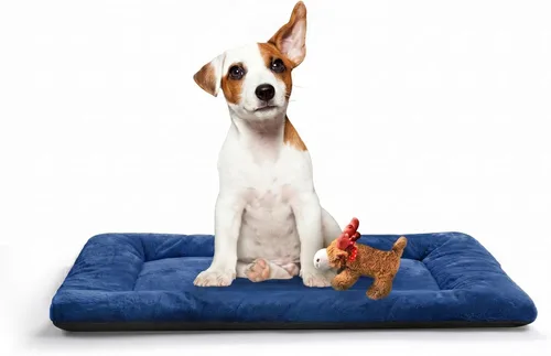 Miniatura 41 de Camas para Perros Almohadilla de Jaula para Perros Grandes Cama de Jaula para Perros Ultra Suave Lavable y Antideslizante Almohadilla de Perrera