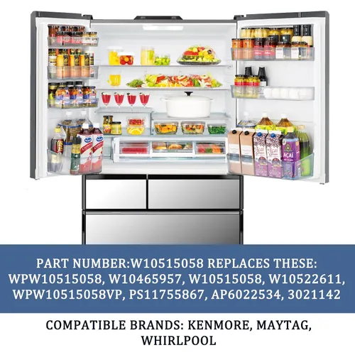 Miniatura 5 de Nuevo controlador de luz LED para refrigerador Whirlpool W10515058 WPW10515058 W10465957 W10522611 PS11755867 Reemplazo