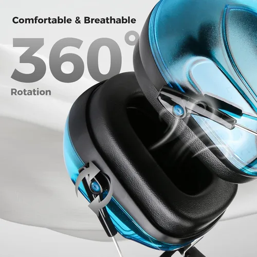 Miniatura 15 de ProCase NRR 28dB Noise Reduction Ear Muffs, Foldable Adjustable Noise Cancelling Headphones