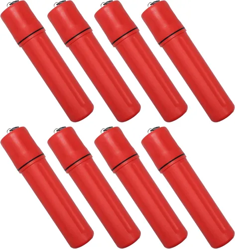 Miniatura 14 de Blue Demon SMAW/Stick Tubo de almacenamiento de electrodos de soldadura, 3 "x 14", impermeable, hermético, naranja, paquete de 1