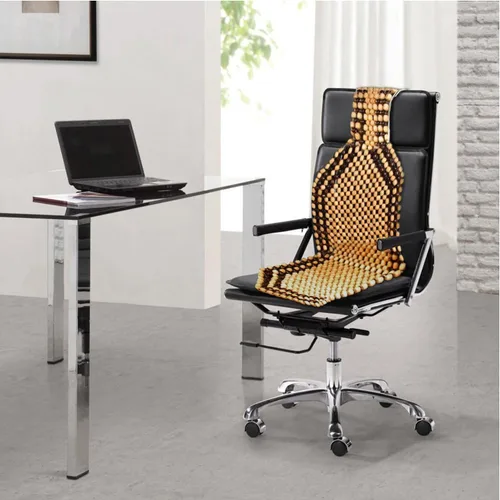 Miniatura 7 de Zento Deals cojín de confort para asiento con cuentas de madera