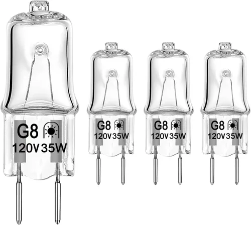 Miniatura 8 de Bombilla halógena para horno de microondas GE, bombilla de electrodoméstico para GE Samsung Kenmore Elite Maytag sobre la estufa de microondas, luz