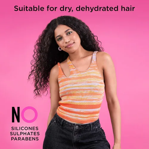 Miniatura 11 de Noughty Champú para aumentar la humedad 97% natural, para limpiar y reponer suavemente la humedad perdida con almendras dulces y semillas