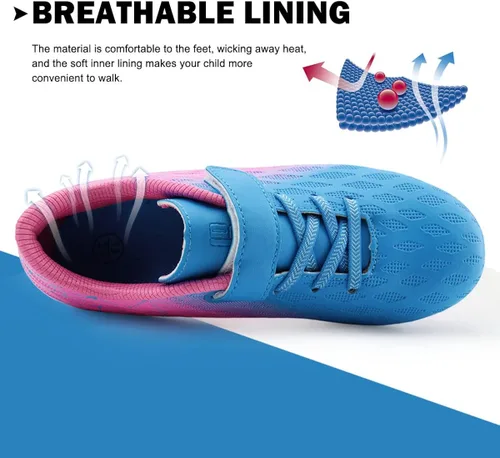 Miniatura 5 de brooman Zapatos deportivos de fútbol para niños y niñas, para exteriores