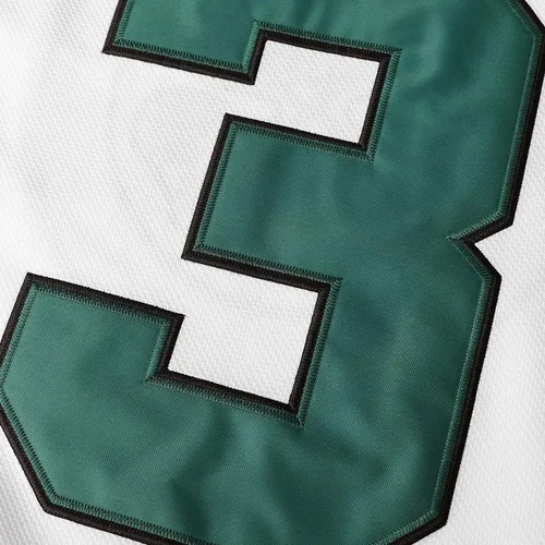 Miniatura 8 de 3 Ross The Boss Rhea - Camiseta de hockey para hombre, tréboles de ST John's cosidos con parche EMHL blanco, verde, negro, 3 Verde