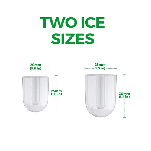 Miniatura 6 de Caynel Máquina para hacer hielo para encimera, 9 cubitos de hielo listos en 6 minutos, 26 libras/24 horas, luces indicadoras LED, compacta