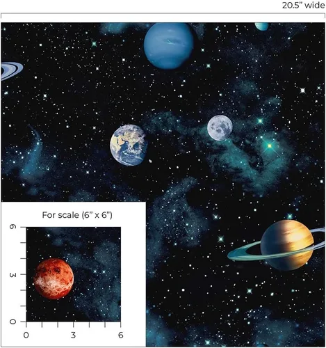 Miniatura 9 de NextWall Cosmos Space - Papel tapiz autoadhesivo
