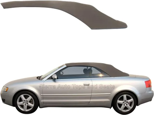 Sierra Auto Tops - Repuesto superior convertible para Audi A4 2003-2009, lienzo Stayfast, bronceado, ventana de cristal con calefacción Beige