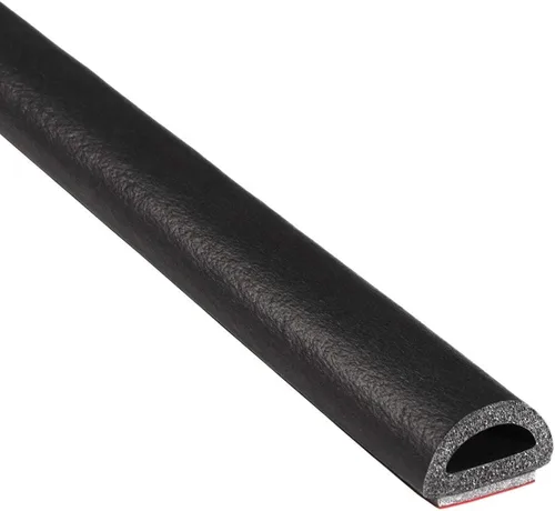 Miniatura 26 de Trim-Lok Sello de goma en forma de D – 1 pulgada de altura, 1 pulgada de ancho, 125 pies de longitud – Sello de espuma EPDM con cinta adhesiva BT