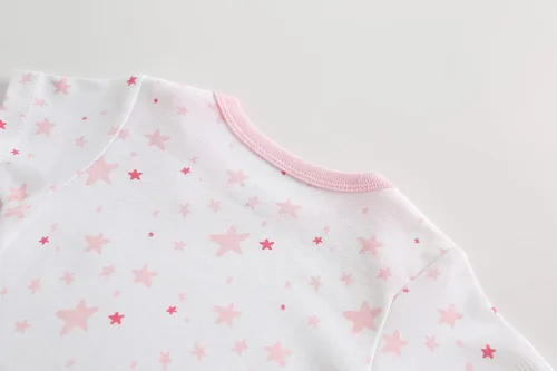 Miniatura 4 de Chamie Bebé recién nacido lindo diseño mono manga corta ropa de bebé de una pieza para niños