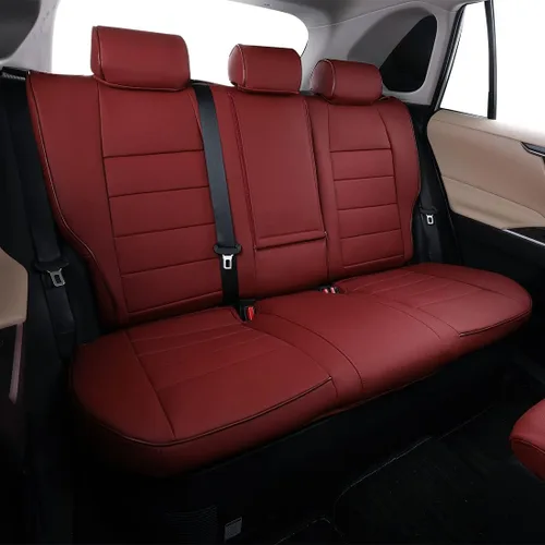 Miniatura 21 de EKR Fundas para asientos de Tundra de ajuste personalizado para Toyota Tundra Double Cab 2014 2015 2016 2017 2018 2019 2020 2021 - Neopreno (negro)