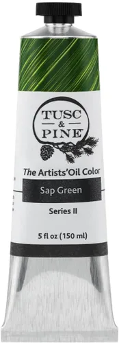 Miniatura 126 de Tusc & Pine Pintura al óleo Artist – Alizarin Crimson, 1.4 fl oz, sin amarilleo, consistencia rica y cremosa, carga máxima de pigmento, pinturas al