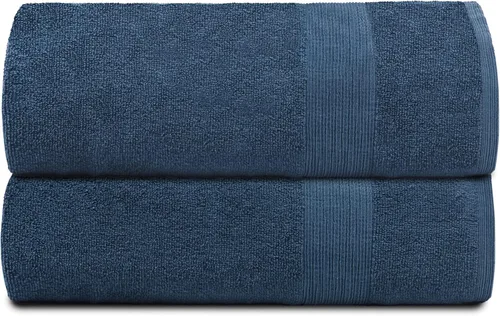 Miniatura 48 de Belizzi Home Toallas de Baño Extragrandes Premium de Algodón Paquete de 2, 35x70 - 100% Algodón Puro - Ideal para Uso Diario - Ultra Suave y Morado