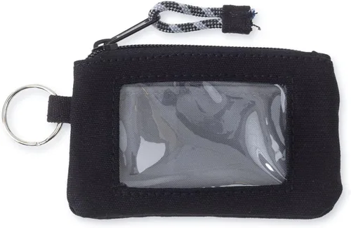 Miniatura 2 de KAVU Stirling Cartera delgada de lona de algodón con cremallera de doble cara