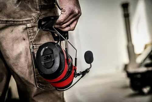 Miniatura 21 de 3M Pro-Comms - Protector auditivo electrónico, orejeras inalámbricas con tecnología Bluetooth y micrófono de brazo externo con cancelación de ruido