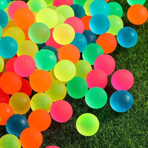 120 bolas hinchables – Bolas rebotadoras coloridas a granel para bolsas de fiesta, 0.88 pulgadas de diámetro para recuerdos de fiesta, rellenos de