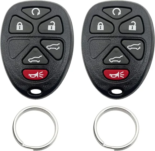 Carcasa de repuesto para llavero de automóvil sin llave, para Chevy Tahoe, Suburban, Cadillac, Escalade, GMC Yukon 2007-2014, funda de almohadilla