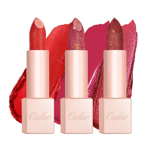 Miniatura 27 de Oulac Lápiz labial hidratante de coral para mujeres Bálsamo labial tintado infundido con ácido hialurónico sódico, maquillaje de labios ligero, PG04