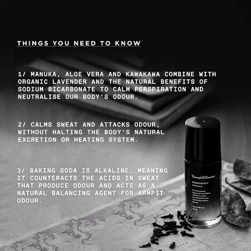 Miniatura 2 de Triumph & Disaster Desodorante para especias Desodorante roll-on para hombres - Control de olores, 1.69 oz