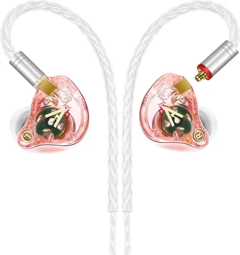 Miniatura 30 de Vibes 202 - Auriculares con cable - Auriculares HiFi in Ear Monitor - Auriculares profesionales con aislamiento de ruido - Sonido claro, graves