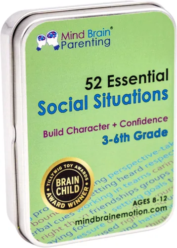 Miniatura 59 de 52 dilemas sociales esenciales: habilidades para que niños y adolescentes prosperen en la escuela secundaria - Tarjetas de conversación creadas por